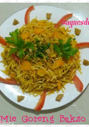 Foto resep Mie Goreng Bakso