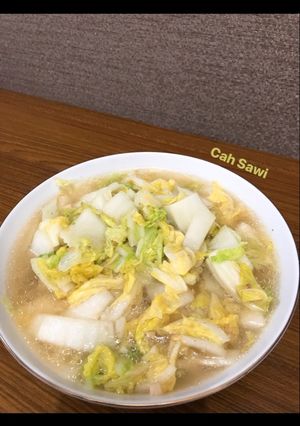 Foto resep Sawi Cah Bawang Putih