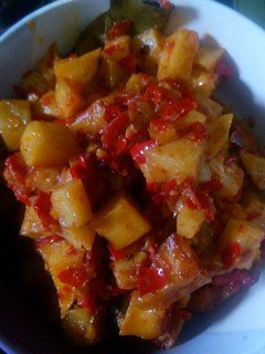 Foto resep Sambel goreng kentang