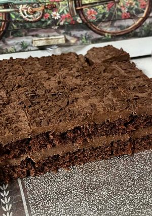 Csokis -diós krémes recept fotója
