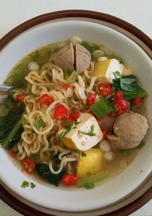 Foto resep Mie Rebus Kepyar