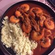 Camarones 🦐 a la diabla con Arroz 🍚 blanco