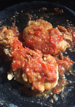 Foto resep Ayam Geprek sambel pedas