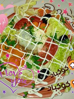 صورة لوصفة سلطة الخس🥗🥗