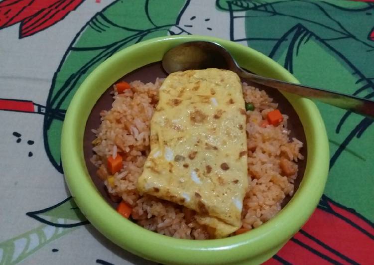 Omurice warna warni #BikinRamadhanBerkesan