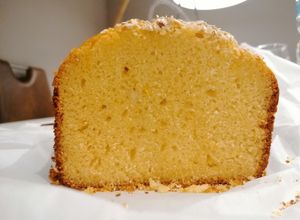 Foto principal de 296. Bizcocho de naranja y copos de avena / panificadora