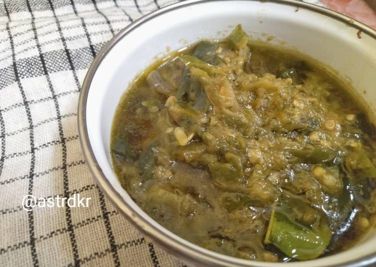 How to Make Appetizing Sambal Ijo Padang