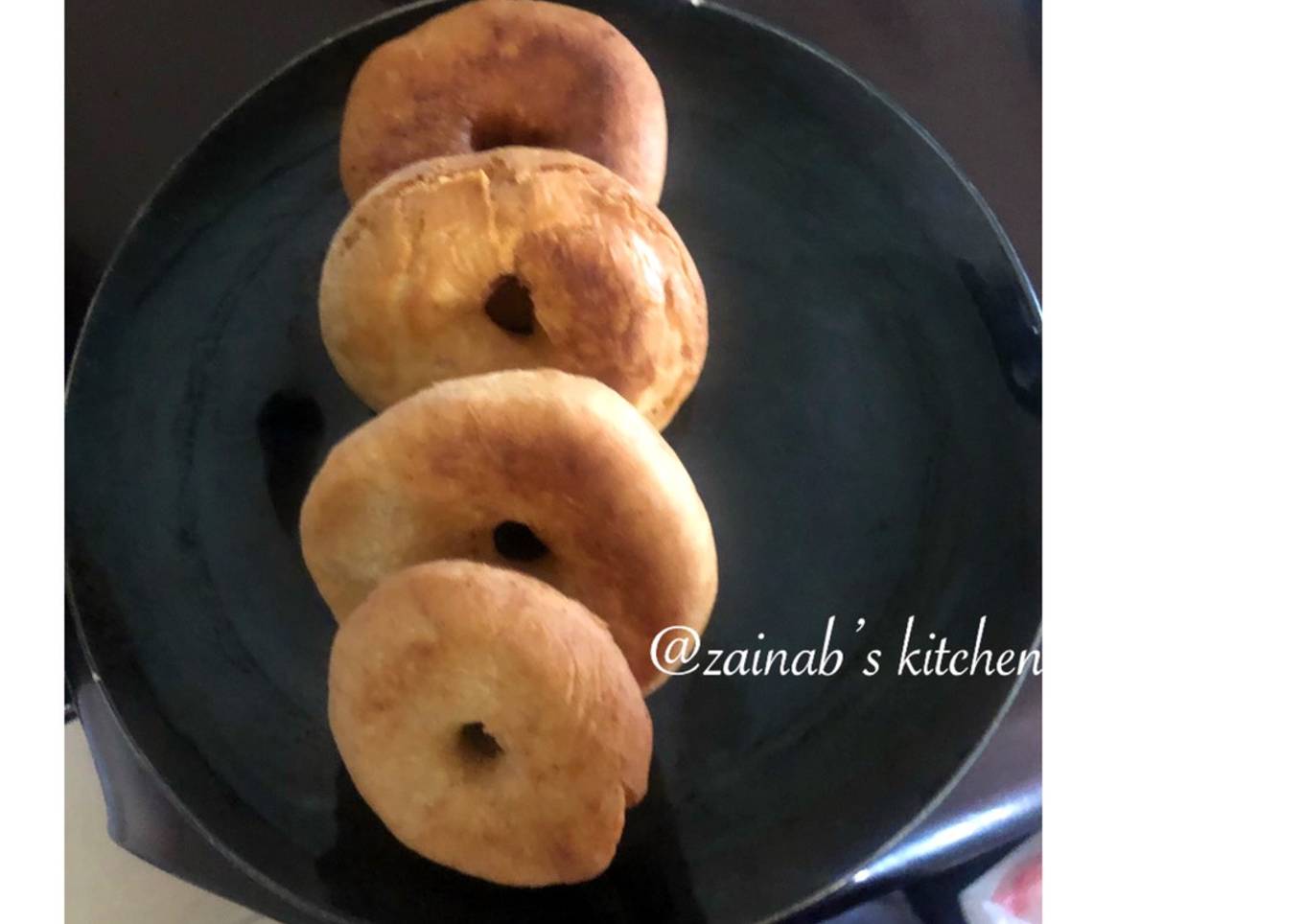 Butter less oil based doughnut🥯