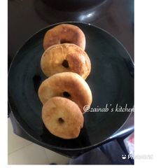 A picture of Butter less oil based doughnut🥯.