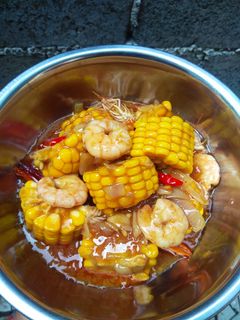 Foto resep Udang asam manis