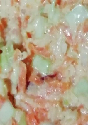 Una foto de Ensalada de col y zanahoria