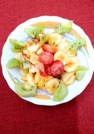 A picture of Diabetic fruit chat.
