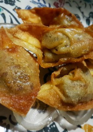 Foto resep Pangsit goreng #BikinRamadanBerkesan