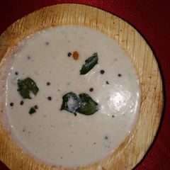 A picture of Coconut chutney(Uruttu chammanthi).