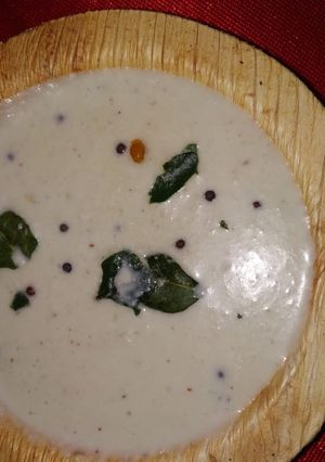 A picture of Coconut chutney(Uruttu chammanthi).