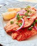 Phi Lê Cá Tráp Đầu Vàng (Dorade Royal) Áo Bột Chiên Giòn