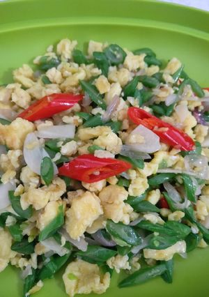 Foto resep Orak arik telur buncis