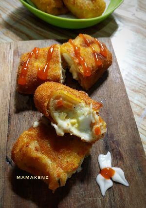 Foto resep Risol rogut ayam keju