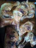 Pernas de frango no forno