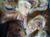 Pernas de frango no forno