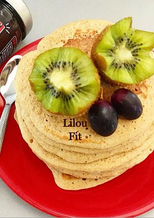 Une photo de Pancakes moelleux healthy