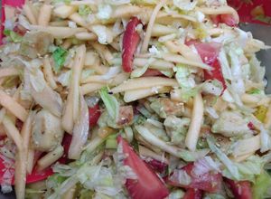 Una foto de Ensalada tropical