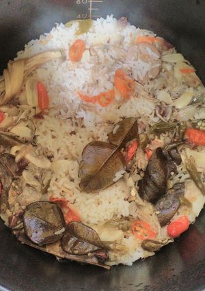 Foto resep Nasi Liwet Rice cooker ala Eliza