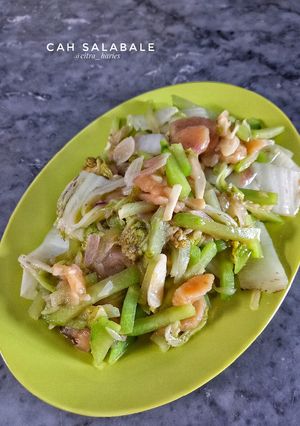 Foto resep Cah Salabale 🥬🍐🍡