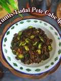 Tumis Tudai Pete Cabe Ijo