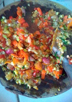 Foto resep Sambal Matah Geprek Bensu