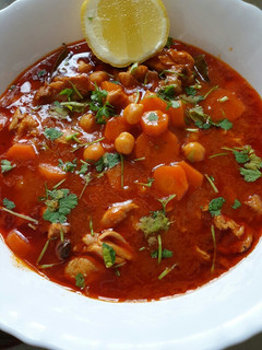 Una foto de Sopa de garbanzos