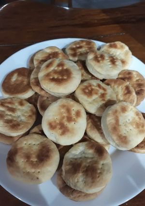 Una foto de Bizcochos 2 ingredientes súper fácil y rico!!