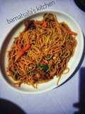 Stir fry pasta