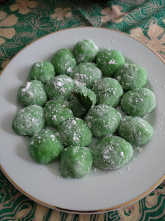 Foto resep Mochi Pandan isi kacang tanah (Gluten Free)