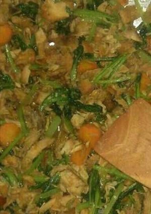 Foto resep Tumis jamur ayam suwir