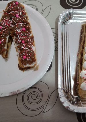 Una foto de Letter cake