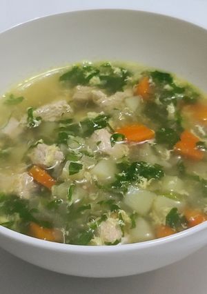 山菠菜湯 的食譜成品照片