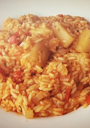 Una foto de Guiso de arroz