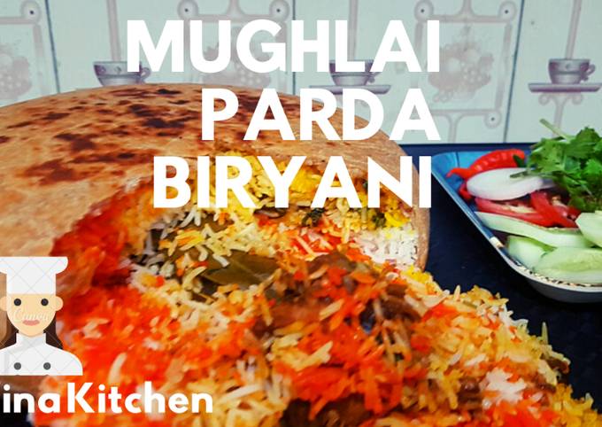 Mughlai Chicken parda biryani recipe