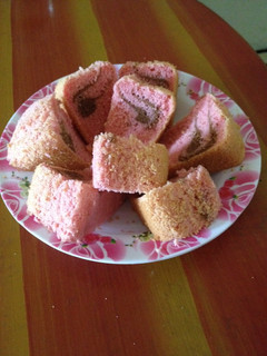 Foto resep Bolu strawberry ala2 chiffon cake