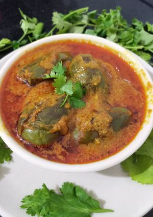 ભરેલા રીંગણા નુ શાક (Bharela Ringan Shak Recipe In Gujarati) રેસીપી મુખ્ય ફોટો