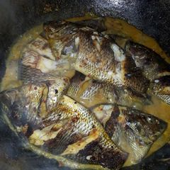 Fish curry A picture of Fish curry.
