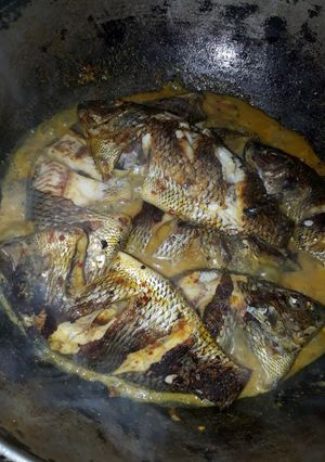 A picture of Fish curry.