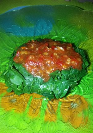 Foto resep Rujak kelor dadakan#tantanganakhir tahun#masakdiakhirtahun