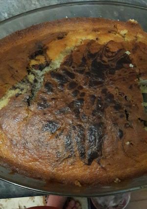 عکسی از دستور کیک زبرا