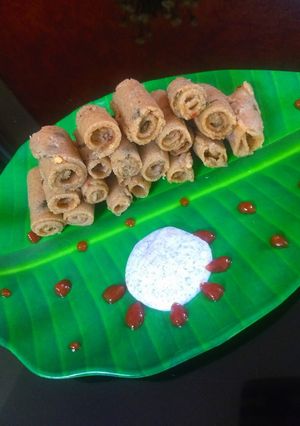 A picture of Suji rolls.