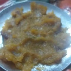 A picture of Pumpkin halwa.