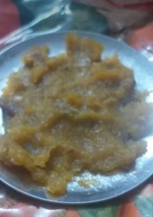 A picture of Pumpkin halwa.