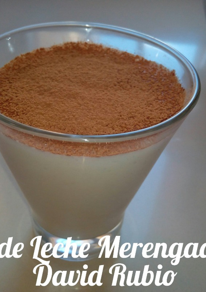 Una foto de Crema de leche merengada light