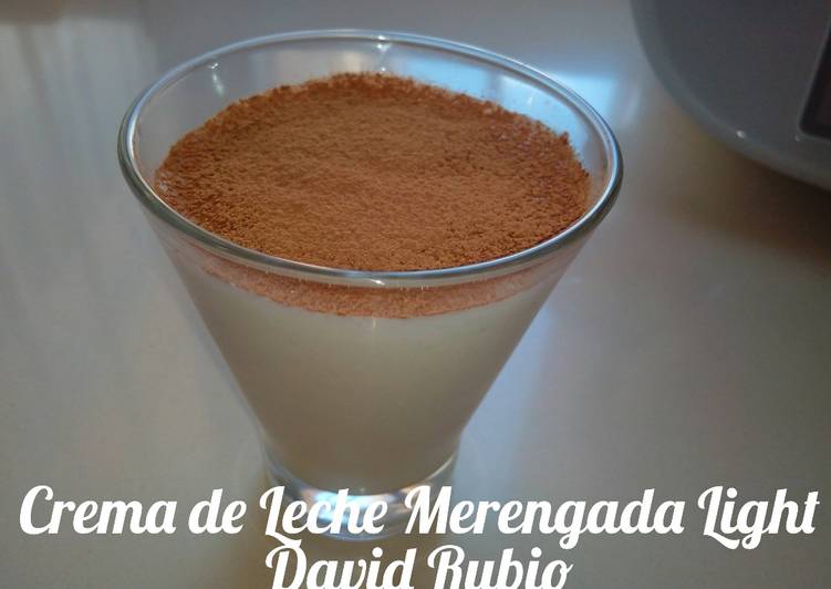 Crema de leche merengada light